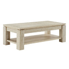 Modway - Hollis Travertin Table basse - Travertin-Table basse rectangulaire