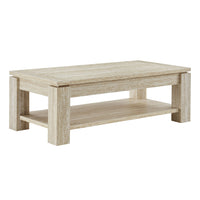 Modway - Hollis Travertin Table basse - Travertin-Table basse rectangulaire