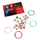 Make it Real - Descendants , L'ascension de Red- Charms Livre d'histoire et bracelet DIY-À l'aide des bracelets cordés et des 28 perles et breloques inclus, les préados peuvent laisser libre cours à leur créativité en assemblant leur propre collection d'accessoires stylés inspirés de La Révolte de Red, reflétant la personnalité unique de chaque héros