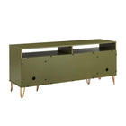 Manhattan Comfort - Meuble TV moderne DUMBO 62,99 po - Vert olive-17,99 po L x 62,99 po l x 26,77 po H
