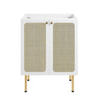 Modway - Chaucer 24" Armoire de toilette de salle de bain (lavabo non inclus) - Blanc-9