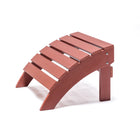 Backyard Lifestyles - Repose-pieds - Rouge-Dimensions assemblées en pouces : L20 x P19 x H14, poids net : 13,2 lb.