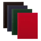 Blueline - Livre de notes A9 à couverture rigide - 9-1/4 po x 7-1/4 po - Couleurs assorties - paquet de 4-Des détails bien pensés : onglets autocollants colorés, page d'index, et espace pour inscrire la date et le numéro de page