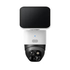 eufy Security - SoloCam S340 caméra de sécurité solaire, caméra extérieure sans fil, Blanc-Clarté améliorée des deux caméras à 50 pieds : Capturez tous les événements autour de votre maison avec une résolution 3K exceptionnelle. Le zoom 8X vous permet de voir exactement ce qui se trouve dans les alentours
