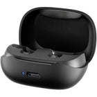 Skullcandy - Écouteurs Bluetooth avec microphone Smokin' Buds - Noir véritable-Assistant Google intégré et Amazon Alexa offrant un contrôle mains libres pour changer de piste, écouter de la musique et bien plus encore