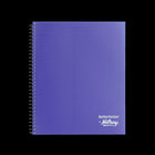 Hilroy – Cahier Better Notes 1 Sujet – 10,5 po H x 8 po L – 100 Feuilles – Bleu-Papier de 68 g/m2 
