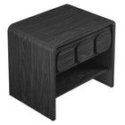 Modway - Toscana 1-Tiroir Table de chevet, Noir-7