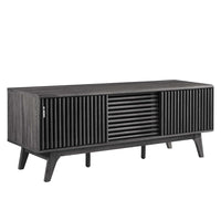 Modway - Iterate 59 po Meuble TV, Fusain-Meuble téléviseur contemporain