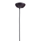 Zuo - Lampe plafonnier Rotorura - Rouille-Conçue pour une installation câblée permanente, avec support de montage standard et quincaillerie inclus
