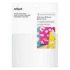 Cricut - Papier autocollant imprimable 8,5" x 11" - Blanc - Paquet de 8-8 feuilles de 21,6 cm x 27,9 cm (8,5 po x 11 po)
