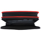 Five Star - Reliure à 3 anneaux 2 po à fermeture éclair - rouge-Fabrication en nylon durable 