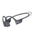 Shokz - OpenRun Pro2 Mini Écouteurs Bluetooth à Conduction Osseuse - Noir-Son Incomparable - Les doubles haut-parleurs combinent les aigus clairs de la technologie de conduction osseuse avec les basses profondes de la conduction aérienne, pour 12 heures de son 3D ultra-puissant. Personnalisez votre expérience d’écoute avec l’application SHOKZ