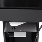 Kenmore - Barbecue au gaz sur piédestal à 3 brûleurs - Noir/cuivré-Grilles de cuisson en fonte revêtues de porcelaine.