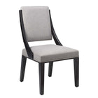 Modway - Cambridge Tissu rembourré Chaises de salle à manger Ensemble de 2 - Gris clair-Épingles de pied non marquées