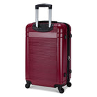 Roots - Valise Banff de taille moyenne - 24 po - Merlot-Roues pivotantes à 360° pour un déplacement fluide et sans effort