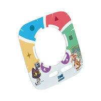 tonies - Tonieplay : Time Academy (Anglais)-COMMENT ÇA MARCHE : Choisissez un jeu Tonieplay, Placez le disque Tonieplay sur la Toniebox 2 et pressez une oreille pour l’activer, Placez la manette Tonieplay au milieu de l’anneau lumineux, Appuyez sur le bouton « Lecture » de la manette et préparez-vous à jouer!