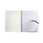 Hilroy - Core+ Cahier - 10,5 x 8 po - 80 pages - couleurs variées-Brillance 90 