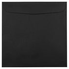 JAM Paper - Enveloppes d'invitation carrées - 9,5 x 9,5 - lin noir - Paquet de 25-Parfait pour les cartes de voeux, les invitations, les mariages ou toute autre annonce