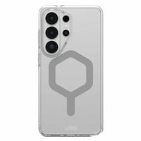 UAG - Étui Plyo transparent avec aimants pour Samsung Galaxy S26 Ultra, Ice/Silver-Coque blindée et noyau souple résistant aux chocs