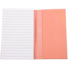 JAM Paper - Kraft Pocket Journal Petit carnet - 3 1/2 po x 5 1/2 po - Paillettes rouges - 64 feuilles lignées, paquet de 2-Les journaux comprennent une poche intérieure sur chaque couverture pour vous offrir un endroit où ranger de petits objets et des notes.