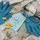 TerraCycle - Boîte Zéro Déchet pour l'équipement de protection personnelle, grande-Inclus : boîte de collecte durable imprimée en couleur avec doublure interne, étiquette d’expédition UPS prépayée pour le retour, et recyclage des déchets collectés.