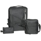 Club Rochelier - Sac à dos 3 pièces – Noir-Support intérieur pour ordinateur portable rembourré en mousse EPE