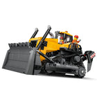 LEGO - City Big Vehicles Le bulldozer jaune-Bulldozer inspiré de véritables véhicules et machines - Les enfants peuvent relever la lame de poussée et le rippeur arrière à double dent et pousser le véhicule pour activer les pistons mobiles visibles et le ventilateur de refroidissement rotatif