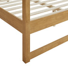 Modway - Alva Reine Bois Lit de plateforme de la canopée, Chêne-8
