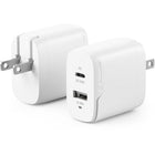 ALOGIC - Chargeur USB GaN 32 W à alimentation rapide à 2 ports-Technologie au nitrure de gallium (GaN)