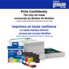 Brother - LC501XLYS Cartouche d’encre jaune authentique à haut rendement-Ces cartouches d’encre sont conçues pour fonctionner à l’unisson avec votre imprimante Brother