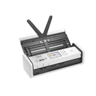 Brother - Scanner de documents de bureau compact sans fil ADS-1800W-La numérisation recto-verso (duplex) intégrée en un seul passage signifie que vous pouvez numériser les deux côtés de la page à la fois, ce qui est idéal pour la numérisation par lots de grands projets tels que des documents fiscaux, des contrats juridiques et des documents de vente