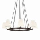 Modway - Surround 8-Lumière Lustre - Bronze blanc-Nécessite 8 ampoules E26 de 60 W