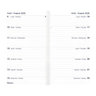 Blueline - Agenda De Poche Bihebdomadaire - 6 1/2 po H x 3 1/2 po l - Couleurs Assorties - Bilingue-Papier 100 % recyclé postconsommation