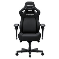AndaSeat - Chaise de jeu Kaiser 4 XL Premium - Noir carbone-Une nouvelle ère de confort et de propreté: Le Kaiser 4 redéfinit les standards du secteur en alliant élégance et fonctionnalité. Conçu en collaboration avec Amway, il est revêtu d’un cuir polyuréthane haut de gamme, facile à entretenir : les liquides et les taches s’effacent en un simple geste. Ce matériau innovant ne se limite pas à offrir une esthétique moderne et épurée, il illustre aussi l’engagement d’AndaSeat à proposer des produits durables