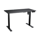 Cougar - ROYAL MOSSA 120 Bureau Debout Électrique - Noir-Conçu avec des bords incurvés pour améliorer le confort et la détente pour vos coudes pendant le travail