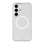 AXS - Crystal Shield D3O étui compatible MagSafe fabriqué à partir de matériaux recyclés pour Samsung Galaxy S25 - Transparent-Les rebords biseautés optimisent la protection de votre écran