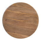 Zuo - Goblet Table d’appoint - Brun/Blanc-Bois de manguier apportant chaleur naturelle et élégance contemporaine