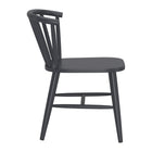 Zuo - Shio Chaise de salle à manger - Noir-Garantie limitée de 3 ans
