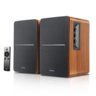 Edifier - R1280Ts Enceintes de bibliothèque actives avec sortie de caisson de basses - Brun-Un son de qualité studio avec une unité de basses de 4" et des tweeters à dôme en soie de 13 mm fournissent le punch dont vous avez besoin pour produire un son de qualité supérieure