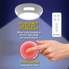 Bell+Howell - Lampes LED Bionic Super Bright pour dessous d'armoire - Paquet de 3-Réglages réglables de la minuterie : Réglez les lumières pour qu'elles s'éteignent automatiquement après 10, 30 ou 60 minutes pour un fonctionnement d'économie d'énergie.