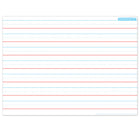 Ashley Productions - ASH97002 Smart Poly PosterMat Pals Économiseurs d'espace - 13" x 9-1/2" - Écriture manuscrite 3/4" - Ensemble de 10-Utilisez avec des marqueurs effaçables à sec ou à base d'eau et des crayons lavables. Surface inscriptible/effaçable.