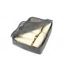 TUCCI Italy - Ensemble de cube de voyage 3 pièces - gris-Haut en maille respirante - visibilité, ventilation, identification facile des objets