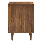 Modway - Vespera 2 tiroirs Table de chevet, Noyer-Assemblée requise