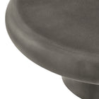 Modway - Argos Intérieur - Terrasse extérieure Rond de béton Table basse - Gris-8