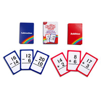 Paquet de cartes pour L'addition et soustraction 1re et 2e année-Aide les enfants à maîtriser les faits d’addition et de soustraction jusqu’à 20