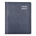 Blueline - 2027 agenda mensuel Net Zero Carbon avec reliure à double spirale – 8 7/8 po x 7 1/8 po – couleurs assorties – bilingue-Reliure spirale double avec couverture souple