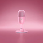 Razer - Seiren V3 Mini - Quartz-Créez le cadre parfait à partir d'une plateforme puissante. Personnalisez l'éclairage du micro, définissez des taux d'échantillonnage et des débits binaires dignes d'un studio, gérez le mixage de votre stream afin de définir des niveaux de volume séparés pour la lecture et votre stream, et bien plus encore