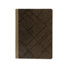 Hilroy - Journal marron gaufré - 6 po x 8 po - 96 Feuilles-Couverture rigide durable