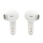 JBL - Vibe Flex 2 Écouteurs sans fil avec réduction de bruit - Blanc-4 micros pour des appels clairs et nets