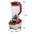 Kenmore - Mélangeur de 64 oz sur socle - rouge -9